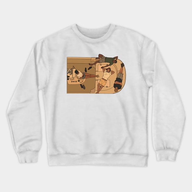 Pogues on their Boat Crewneck Sweatshirt by raffitidsgn